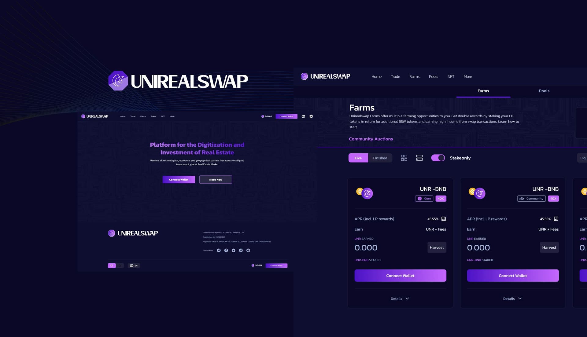 Designing a UnirealChain App